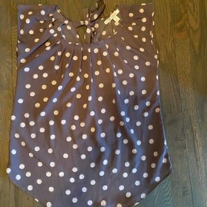 Lauren Conrad XS silk dress shirt